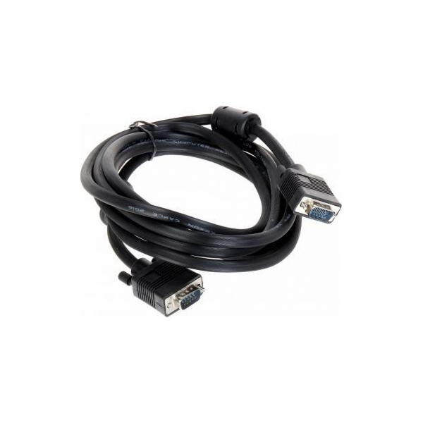 D-Sub (VGA) - D-Sub (VGA) kabel 3m černý (VGA-3.0-WW/F)