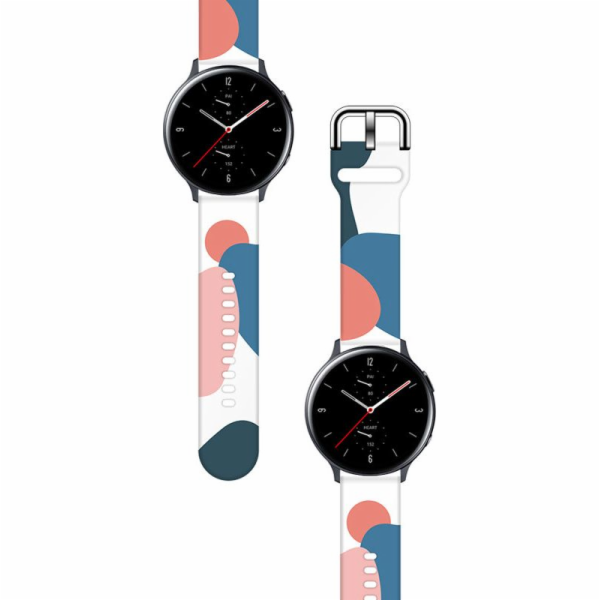 Hurtel Strap Camo Band pro Samsung Galaxy Watch 46mm sili...