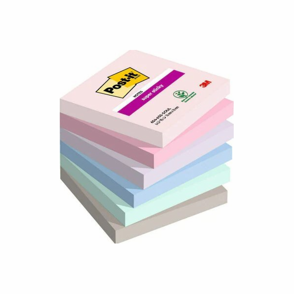 Post-It 3M Post-it® Super Sticky Notes, SOULFUL, 76x76mm,...