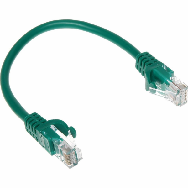 PATCHCORD RBLINE RJ45/0,2-GREEN 0,2m