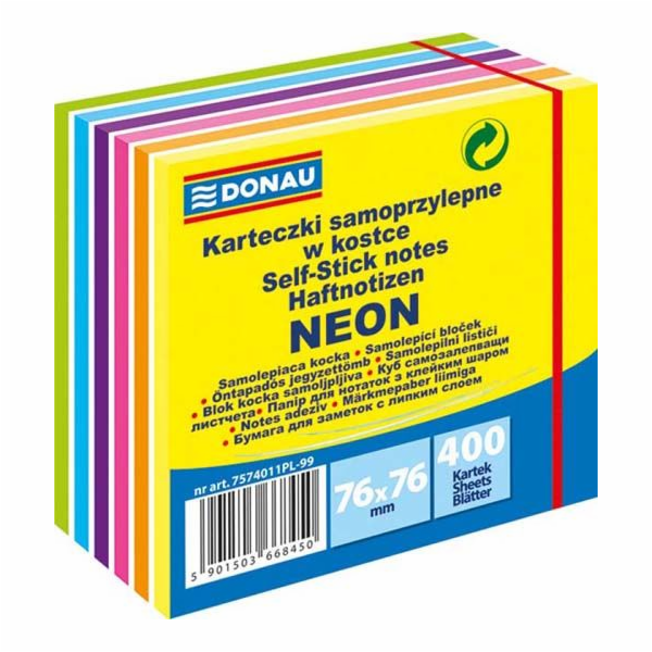 Samolepící Donau. 76 x 76 mm (7574011PL-99)