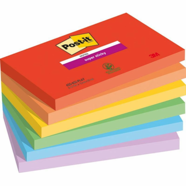 Post-It 3M Post-it® Super Sticky Notes, HRACÍ, 76x127mm, ...