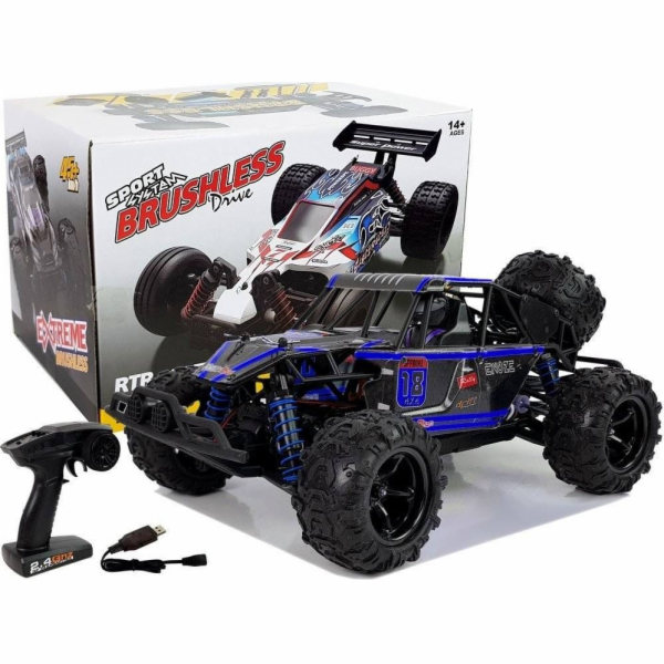 Lean Sport Off-Road Buggy na dálkové ovládání 1:18 Modrá ...