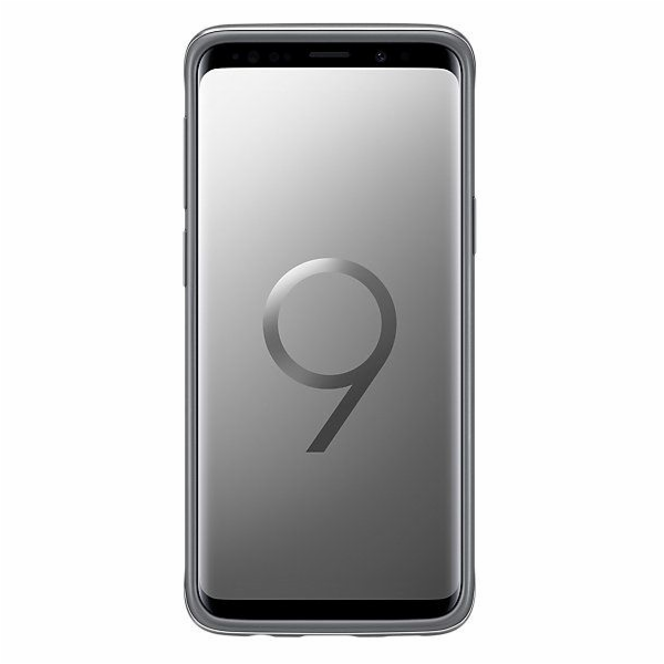 Samsung S9 Ochranný stojanový kryt Silver EF-RG960CSEGWW