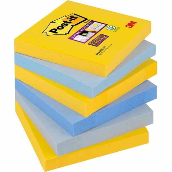 Post-it samolepicí bločky POST-IT Super Sticky (654-6SS-N...