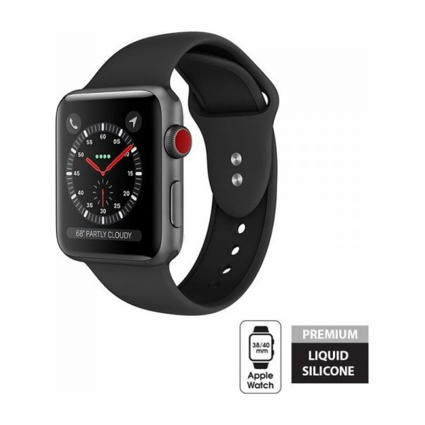 Kapalný řemínek Crong Crong – Řemínek Apple Watch 38/40 m...