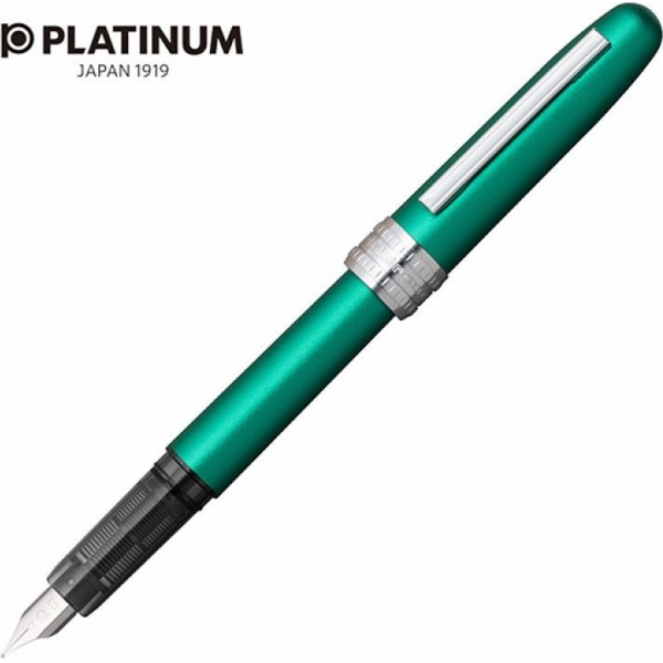 Platinum Plnicí pero Platinum Plaisir Teal Green, M, matn...