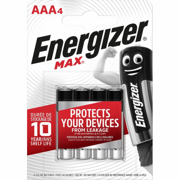Energizer Baterie Max AAA / R03 4 ks.