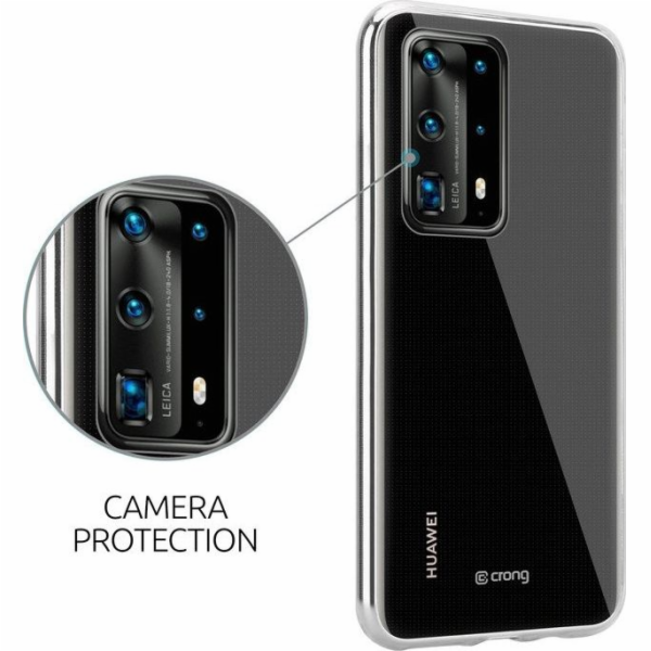 Kryt Crong Crystal Slim Cover – pouzdro Huawei P40 Pro