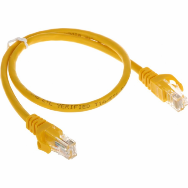 RBLINE PATCHCORD RJ45/0,5-YELLOW 0,5m