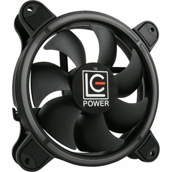 LC-Power 120 mm RGB ventilátor 2-balení + LED pásek + Hub...