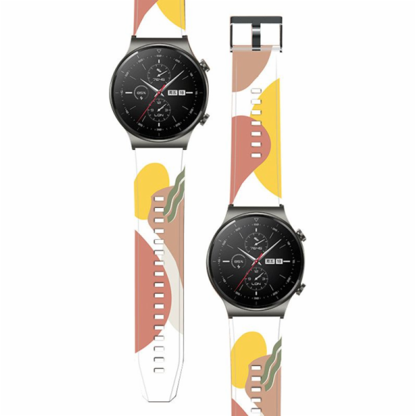 Hurtel Strap Camo náramek pro Huawei Watch GT2 Pro Siliko...