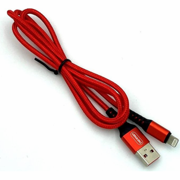 Denmen USB-A - microUSB USB kabel 1 m červený (29354)