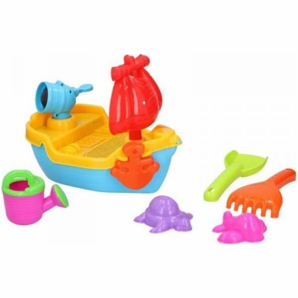 Eddy Toys Eddy toys - Sada hraček do pískoviště 10 ks. Loď