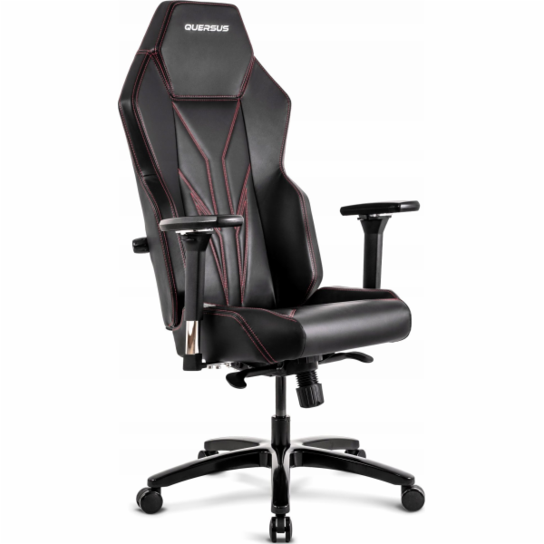 Křeslo QUERSUS VAOS.2.3. Red Accent (černá a červená)