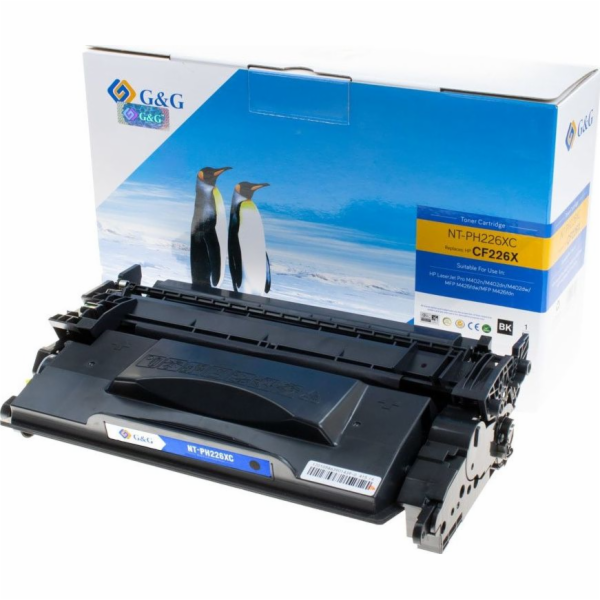 Kompatibilní s černým tonerem G&G 26X (NT-PH226XC)