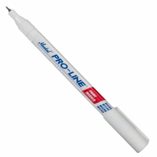 Lakový popisovač Markal Pro-Line Micro WHITE 0,79mm