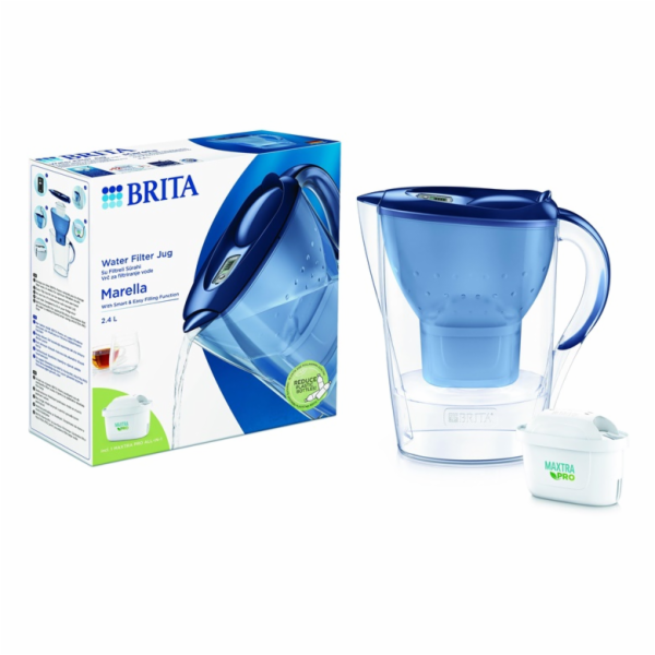 Nádoba na vodní filtr Brita MARELLA, 2,4 l, modrá