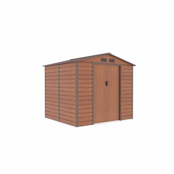 Zahradní domek G21 GAH 407 - 213 x 191 cm, hnědý