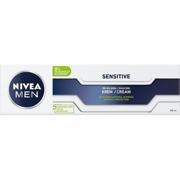 Nivea FOR MEN Sensitive krém na holení 100ml