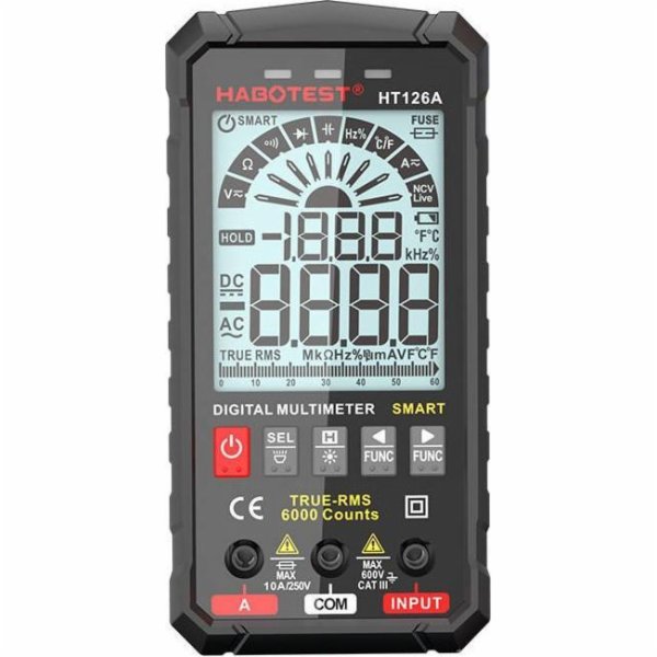 Digitální multimetr Habotest HT126A