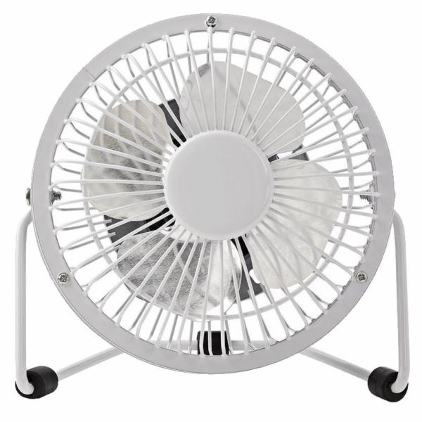 Ventilátor Nedis FNDK1WT10 stolní USB 10 cm, 2,5W, kovový...
