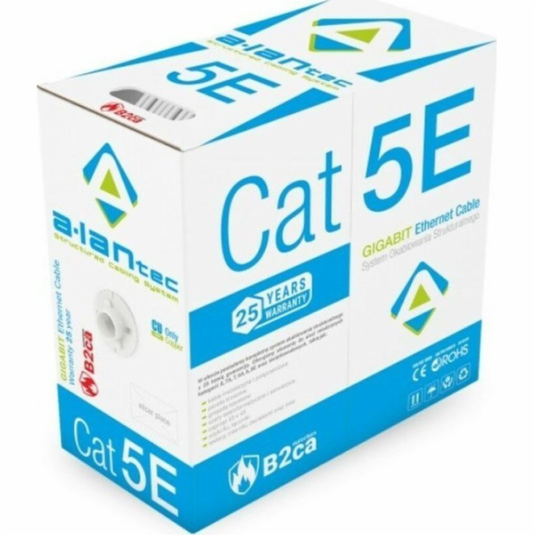 U/UTP cat.5e B2ca LSOH kabel 305m - záruka 25 let
