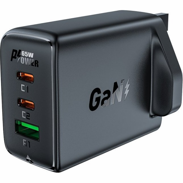 Acefast nabíječka Acefast GaN nabíječka 65W 3 porty (1xUS...