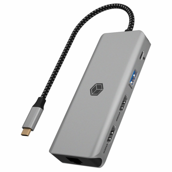 ICY BOX IB-DK4012-CPD 9-in-1 mobile DockingStation
