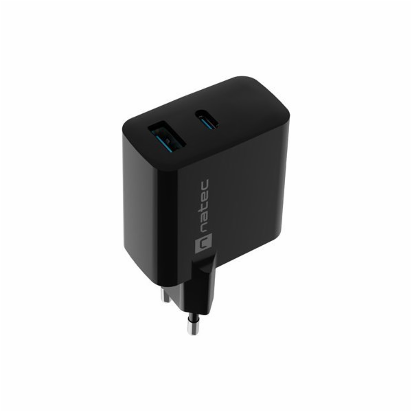Univerzální USB nabíječka Natec RIBERA GaN 65W, 1X USB-A,...