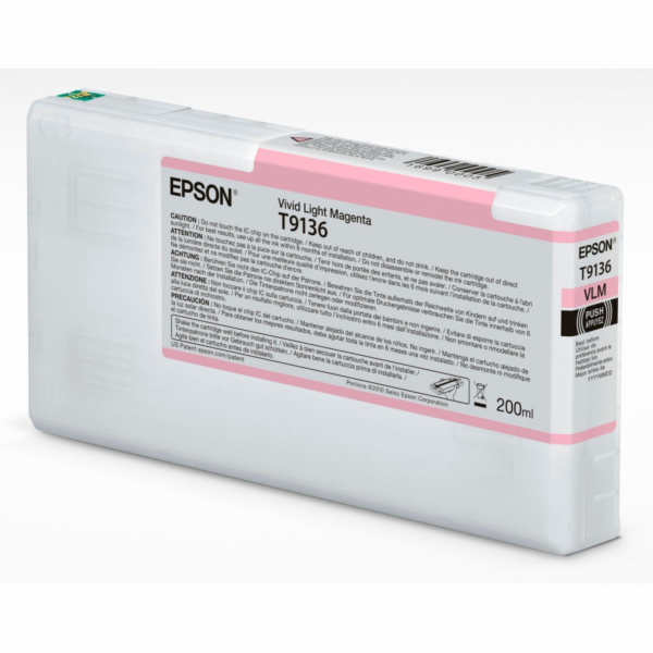 Epson ink cartridge vivid light magenta T 913 200 ml     ...