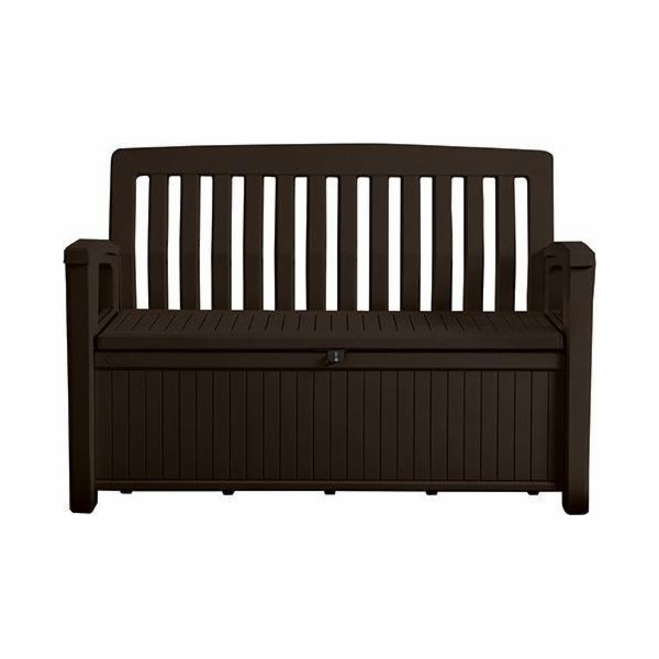 KETER BENCH WITH CHEST 265 L BROWN