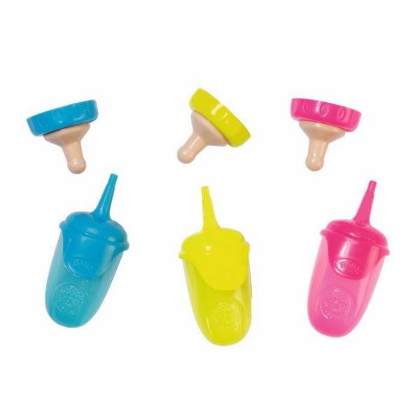 Doplňky pro panenky Baby Born BOTTLES, 18 cm