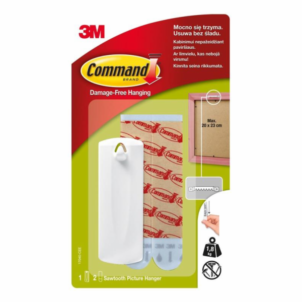 Remel háček "COMMAND"; 1 ks