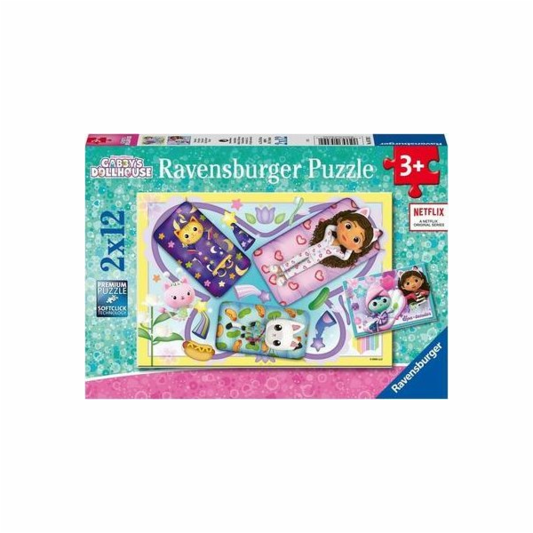 Dětské puzzle Ravensburger Gabby's Doll House