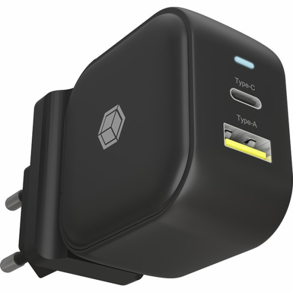 2portová zástrčková nabíječka IB-PS106-PD, s USB Power De...