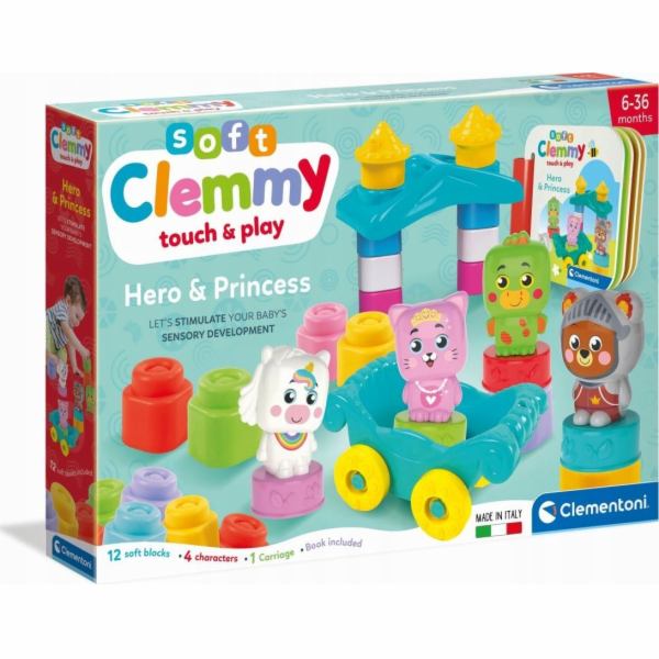Clementoni Clemmy Blocks Princezna Set