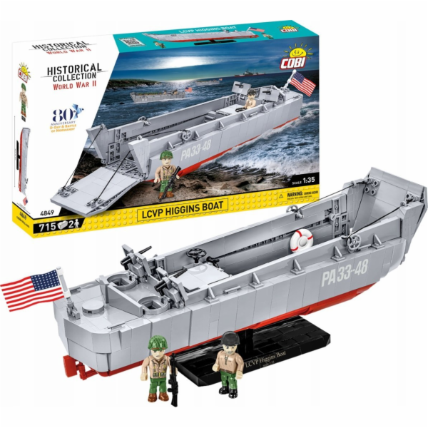 COBI LCVP Higgins Boat, stavební hračka