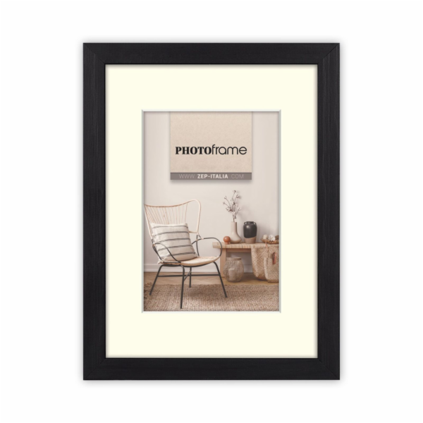 ZEP Malmo black      10x15/15x20 Holz mit Passepartout   ...