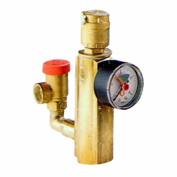 Ochranná skupina pro kotel GIACOMINI R554F, 1", 10 bar