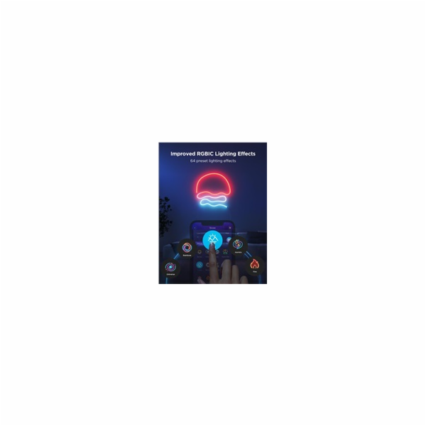 Govee Neon 2 MATTER ohebný LED pásek (3m) - RGBIC