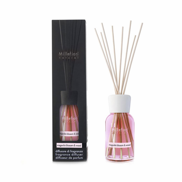 Skleněný difuzér Millefiori Milano, Natural, 250ml/Květy ...