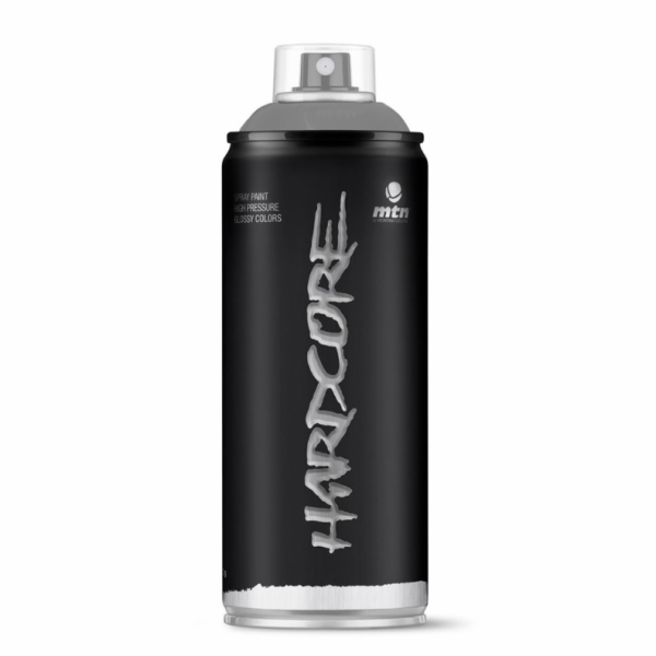 Aerosolová barva Montana Hardcore, tmavě šedá, 0,4l