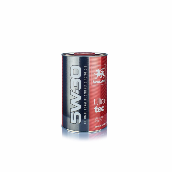 Automobilový motorový olej Wolver 5W - 30, syntetický, 1l