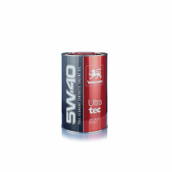 Automobilový motorový olej Wolver 5W - 40, syntetický, 1l