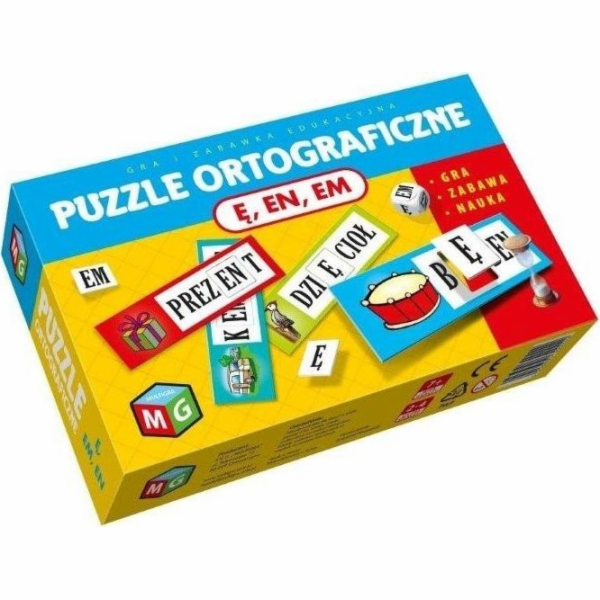Spelling Puzzle E, EN EM - polsky