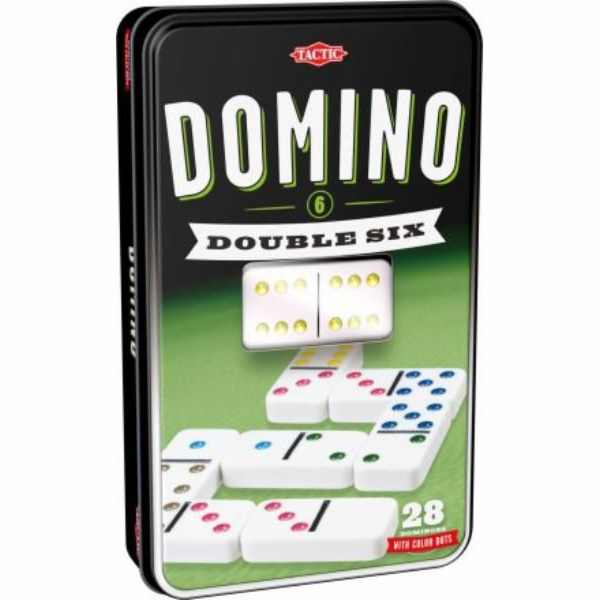 Tactic Classic Domino v plechovce (53913)
