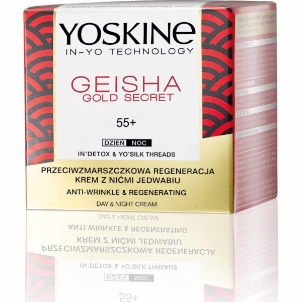 Yoskine Geisha Gold Secret 55+ Regenerační krém proti vrá...