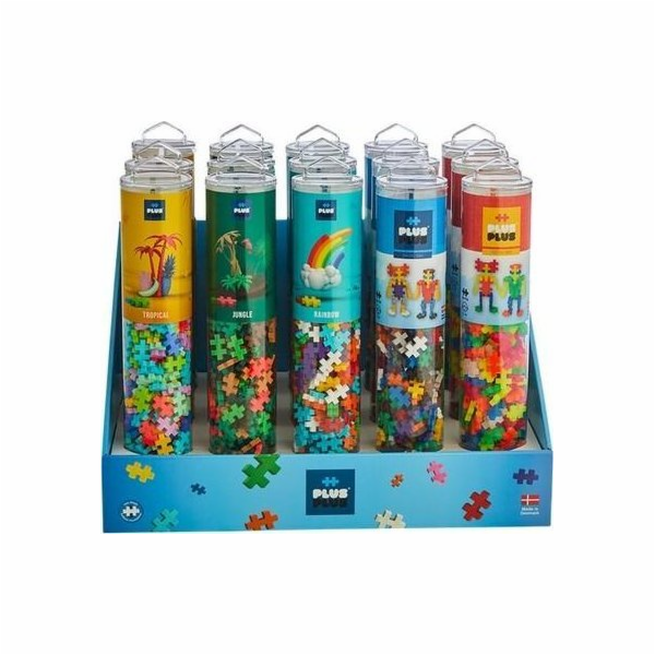 PLUS-PLUS SMĚS ZOBRAZOVACÍCH TRUBEK - 15 TRUBEK