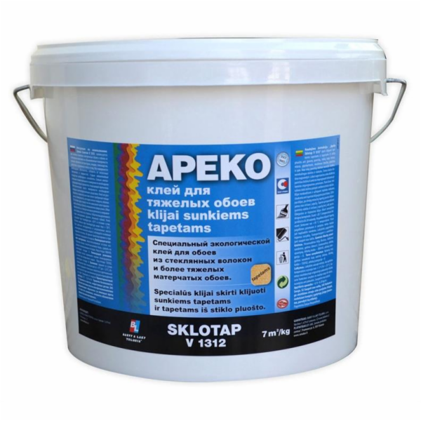 Sklolaminátové lepidlo na tapety Telluria Apeko, 5 kg